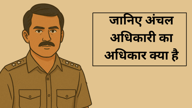 Anchal Adhikari Ka Adhikar Kya Hai