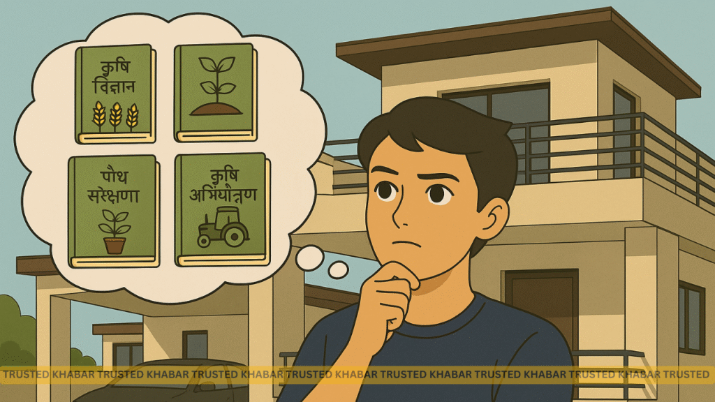 BSc Agriculture Subject In Hindi
