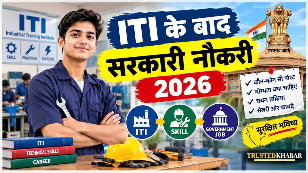 ITI ke baad government job