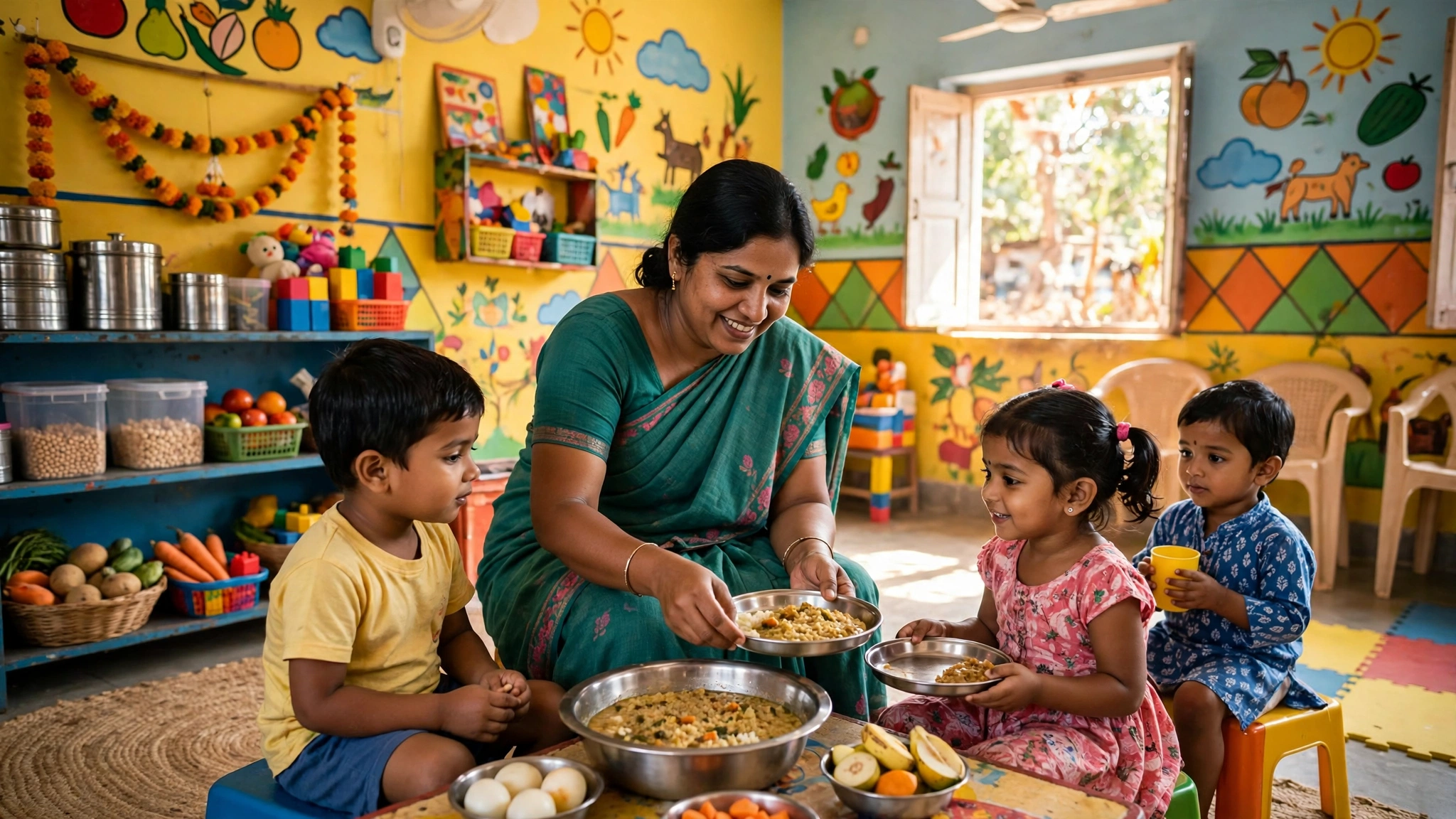 anganwadi sahayika salary UP 2026 आंगनवाड़ी सहायिका मानदेय