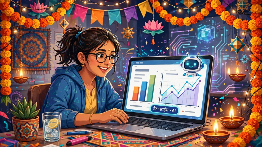 डेटा साइंस, AI और मशीन लर्निंग