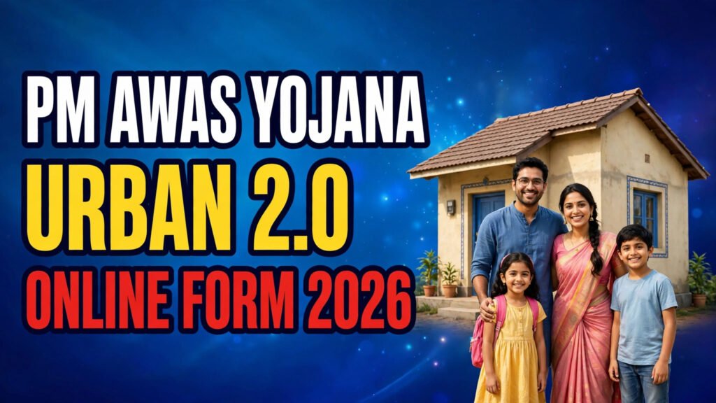 PM Awas Yojana Urban 2.0 Online Form 2026: घर बनाने के लिए ₹2.5 लाख तक की मदद, ऐसे करें आवेदन
