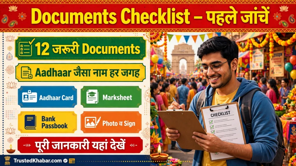 Documents Checklist — Scholarship Ke Liye Zaroori Documents